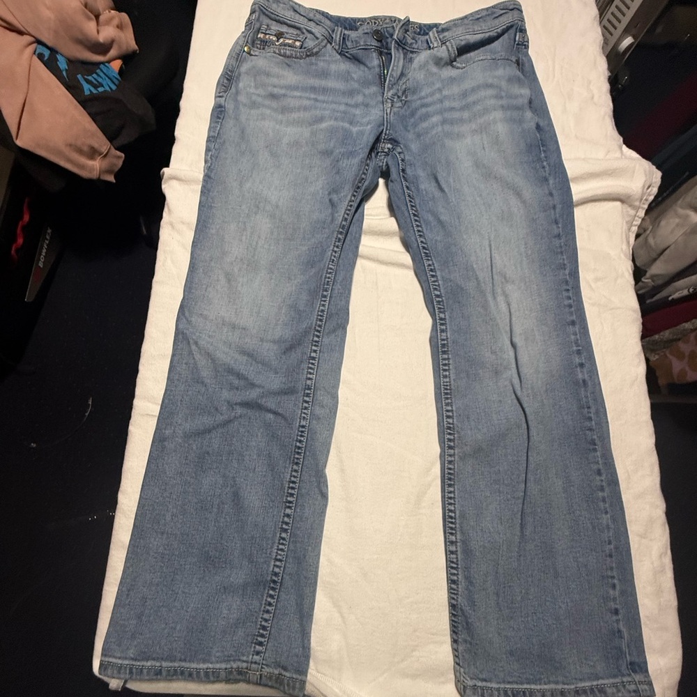 Cody James Men's Relaxed Fit Blue Jeans Size 34 x 30